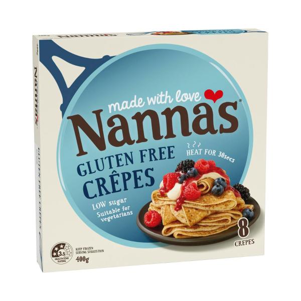 Frozen French Style Crepes