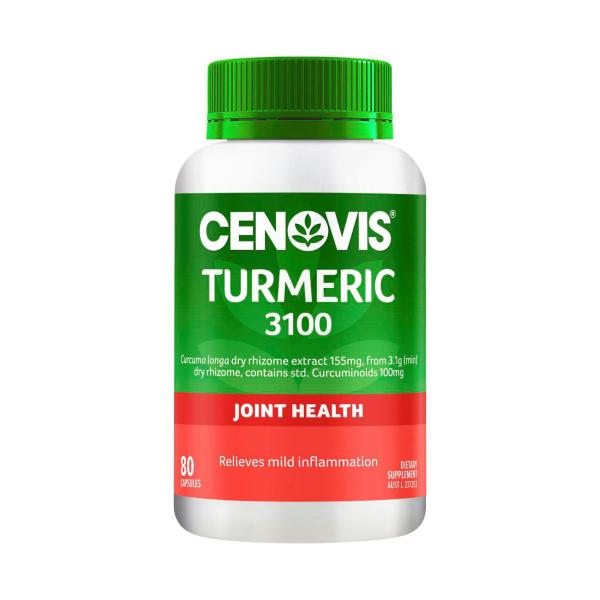 Turmeric 3100 Capsules Curcuminoids For Joints