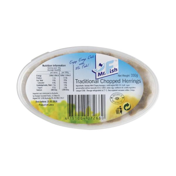 Traditional Chopped Herring