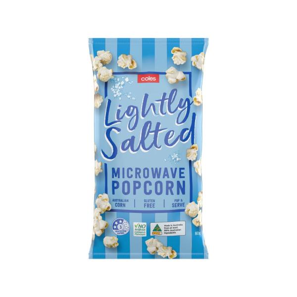 Salted Microwave Popcorn