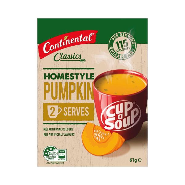 Cup A Soup Homestyle Pumpkin Soup Serves 2