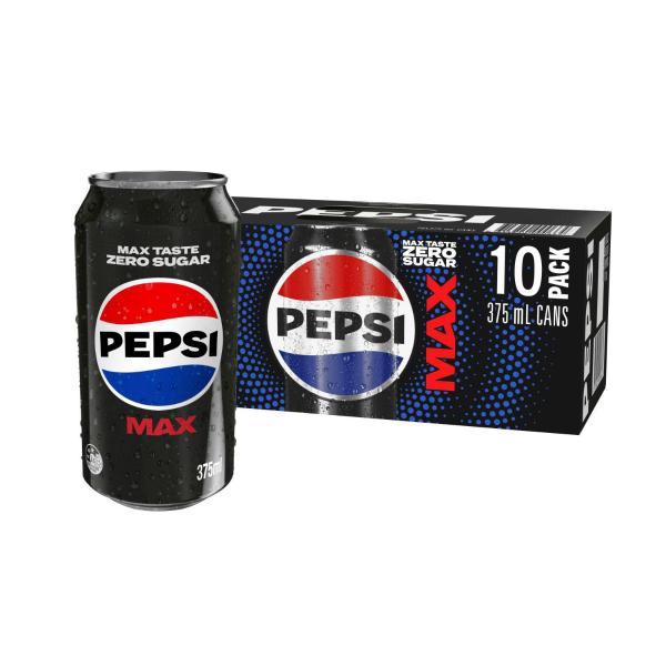 Max Soft Drink No Sugar Cans Multipack 375ml