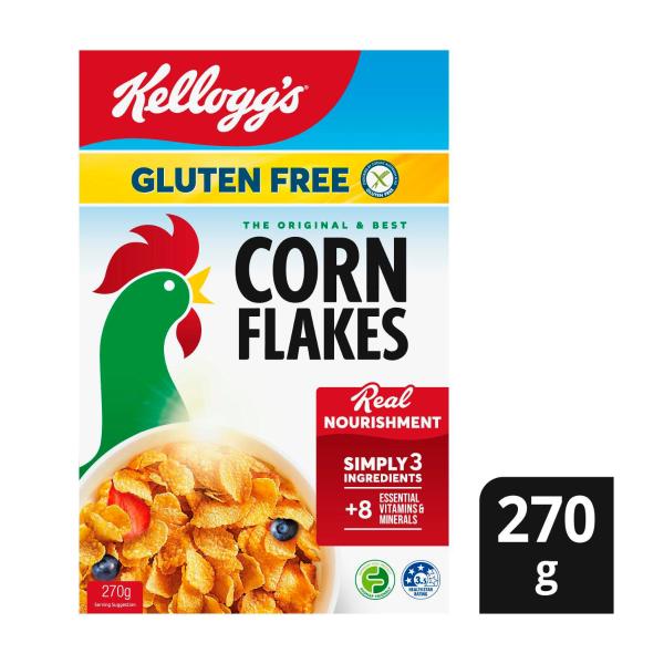 Gluten Free Corn Flakes Breakfast Cereal