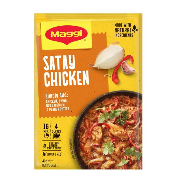Gluten Free Recipe Bases Satay Chicken