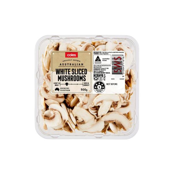 Mushrooms Sliced
