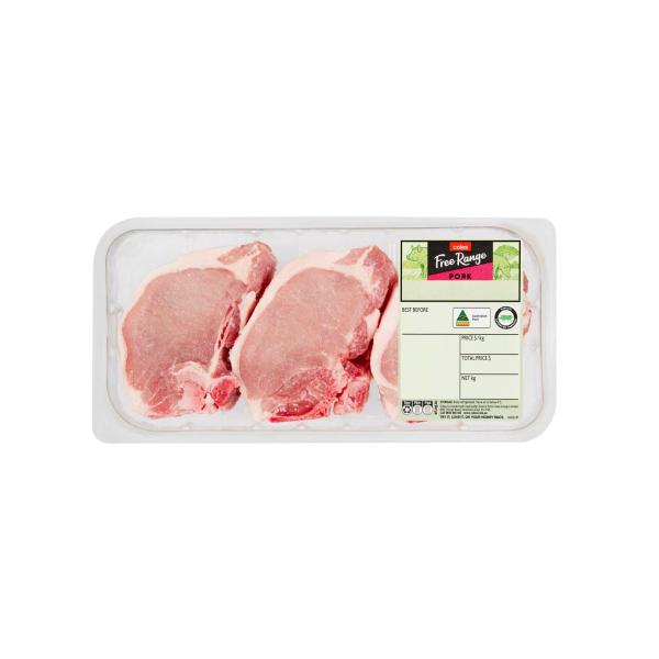 Free Range Pork Loin Chops
