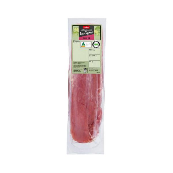 Free Range Pork Fillet