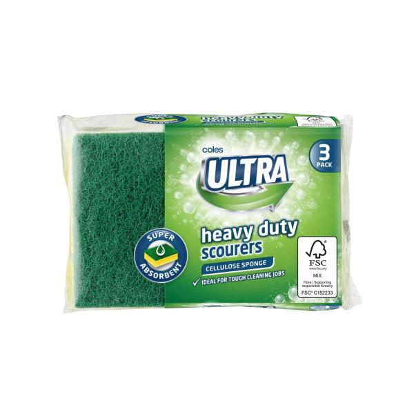 Heavy Duty Scourers Sponge Celulose