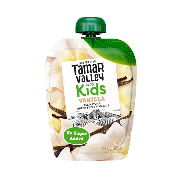Kids Greek Style Yoghurt Pouch Vanilla