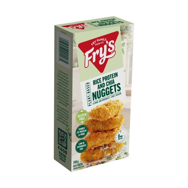 Frozen Gluten Free Nuggets With Rice Protein & Chia
