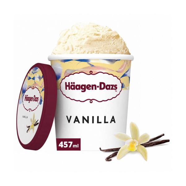 Vanilla Ice Cream Tubs