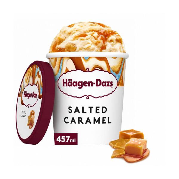 Salted Caramel Ice Cream Tubs