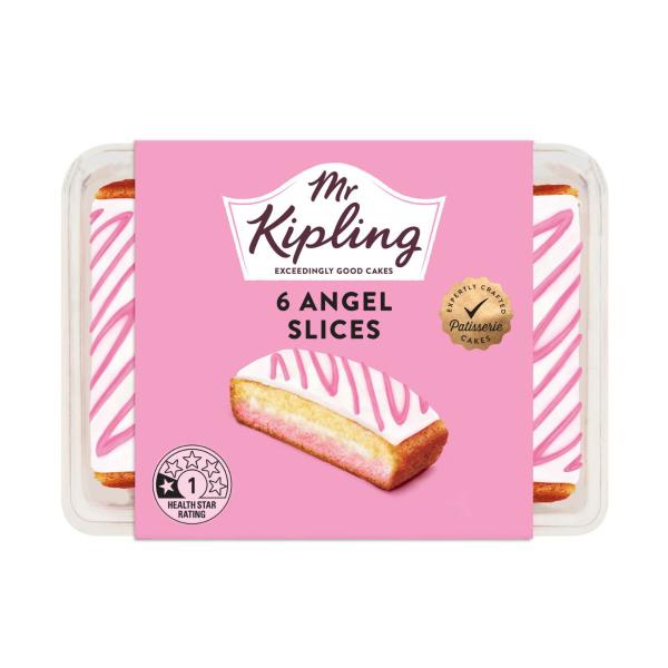 Angel Cake Slices 6 Pack