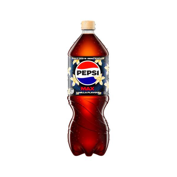 Max No Sugar Cola Vanilla Soft Drink Bottle