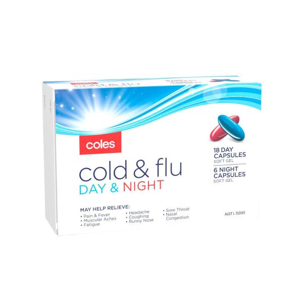 Cold & Flu Day & Night Capsules