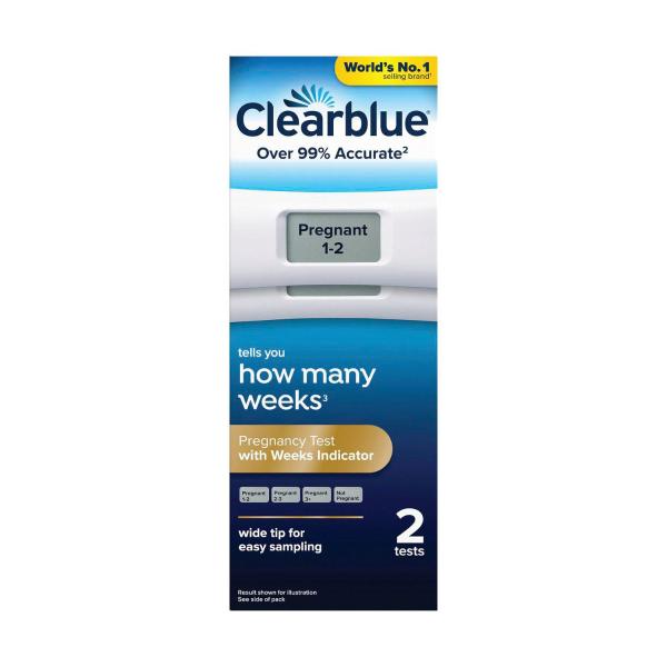 Digital With Weeks Indicator Pregnancy Test