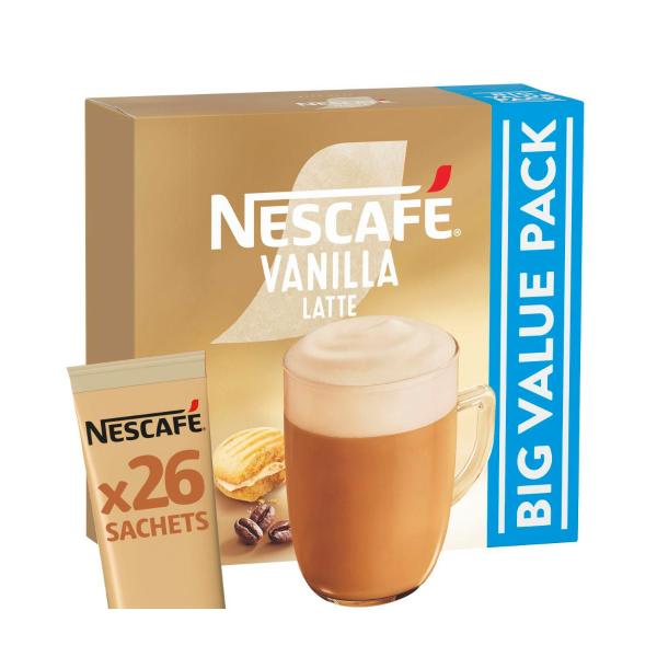 Vanilla Latte Coffee Sachets