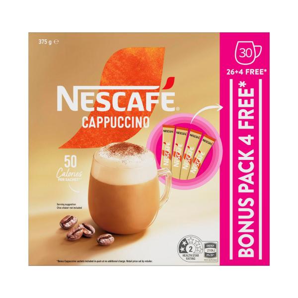 Cappuccino Coffee Sachets