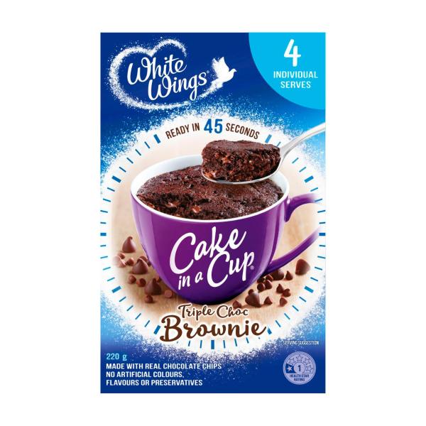 Cake In A Cup Chocolate Brownie