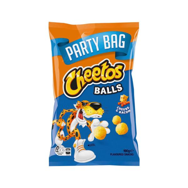 Balls Cheese Snacks Party Bag Cheese & Bacon