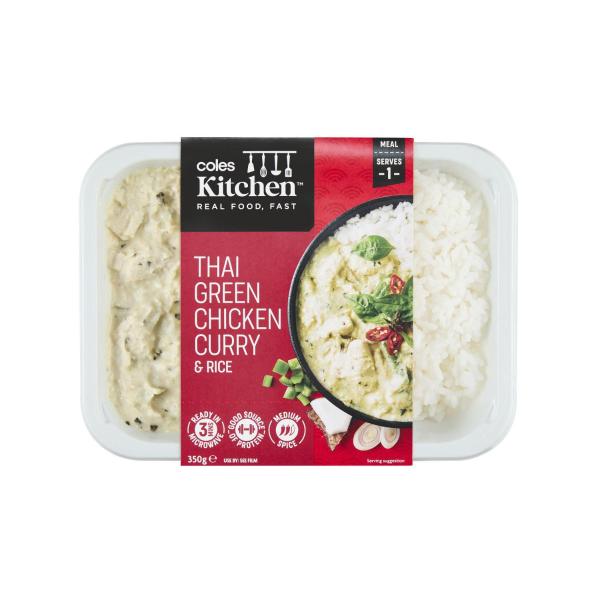 Thai Green Chicken Curry & Rice