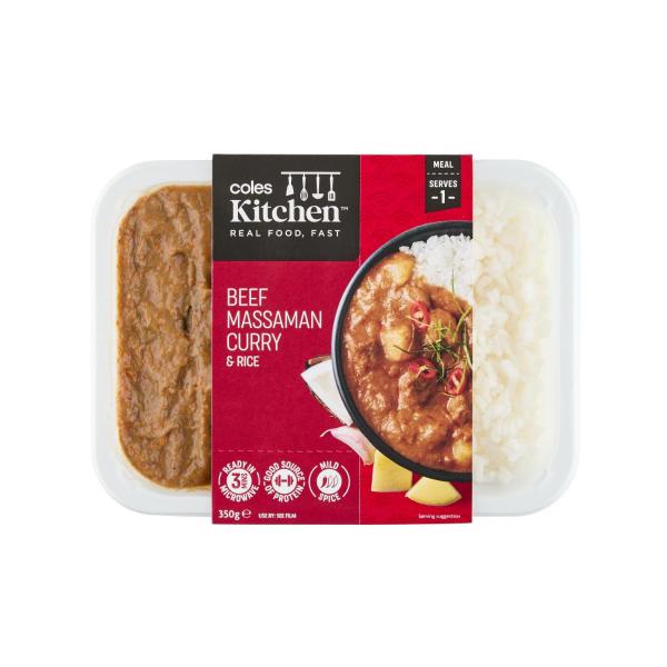 Beef Massaman Curry & Rice