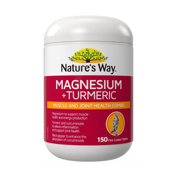 Magnesium + Turmeric Tablets