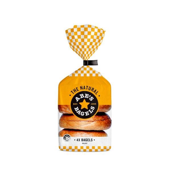 Bagels Natural 4 Pack