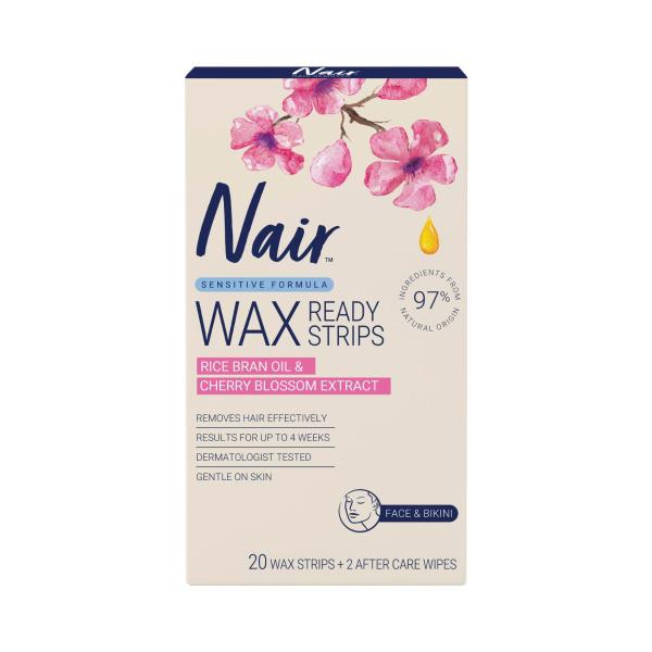 Sensitive Mini Wax Strips For Face & Bikini