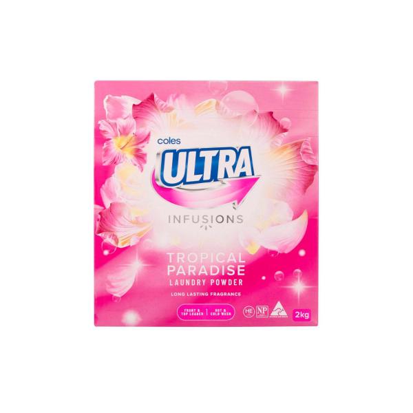 Infusions Laundry Powder Tropical Paradise Top & Front