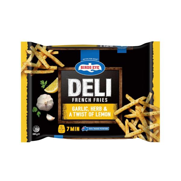Deli Garlic Herb & Lemon Frozen Potato Chips
