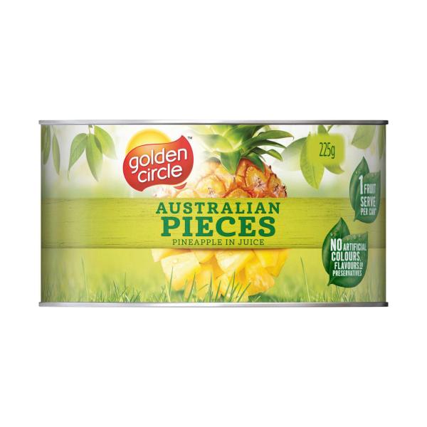Australian Pineapple Pieces In Juice
