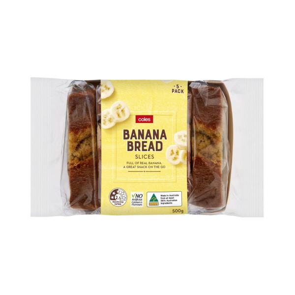 Banana Bread Slices 5 Pack