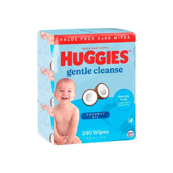 Gentle Cleanse Baby Wipes Coconut Oil
