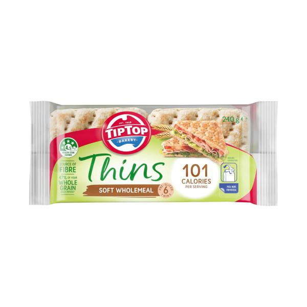 Thins Wholemeal 6 Pack