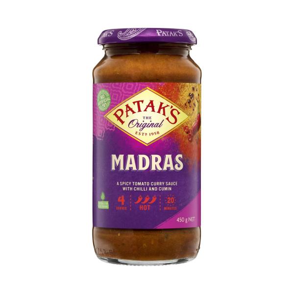 Madras Simmer Sauce Hot