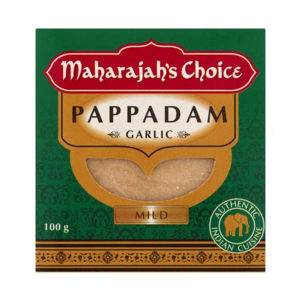 Garlic Pappadams