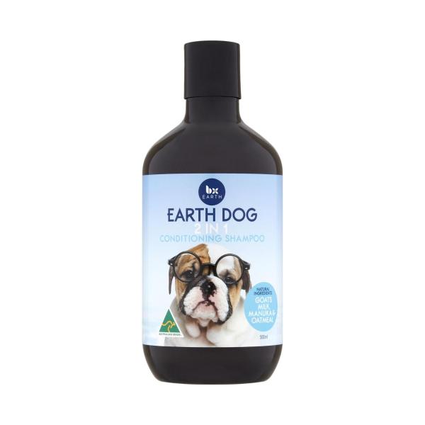 Earth Dog 2 In 1 Goatsmilk Manuka & Oatmeal All Natural Conditioning Shampoo