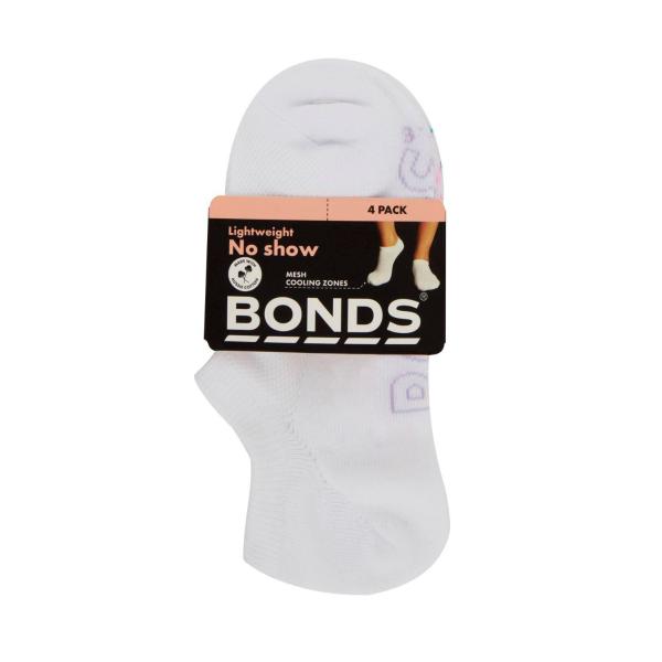 Womens Logo Light No Show Size 3 - 8