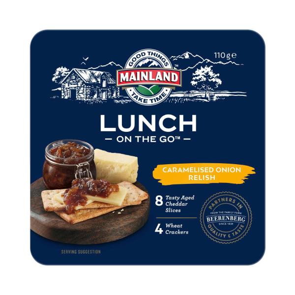 Cheese On The Go Lunch Caramelised Onion