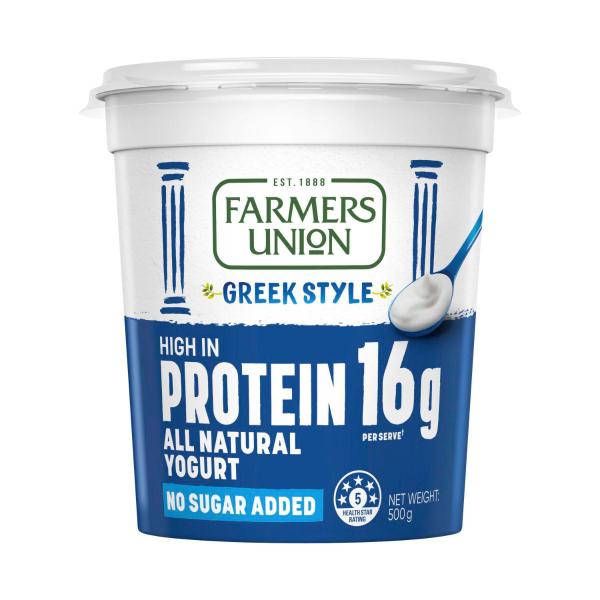 Greek Style High Protein Yoghurt Natural