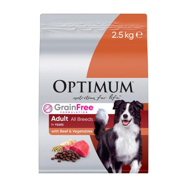 Grain Free With Beef & Vegetables Dry Dog Food