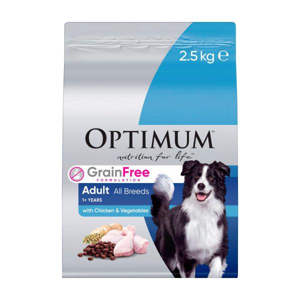 Adult All Breeds Grain Free Dry Dog Food Chicken & Vegetables