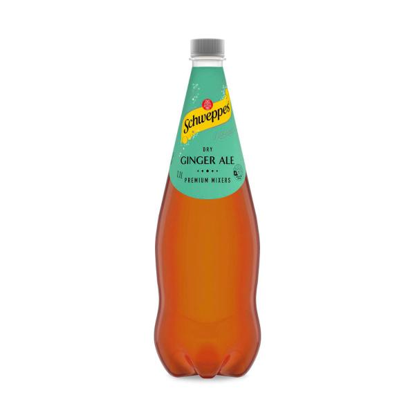 Dry Ginger Ale Soft Drink Classic Mixers Bottle