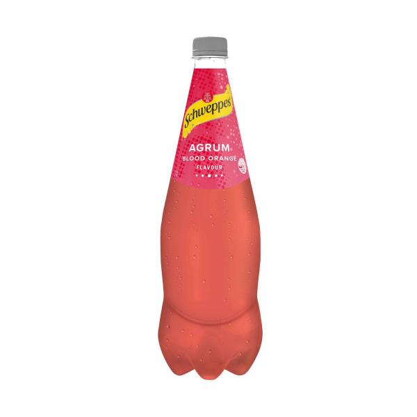 Agrum Blood Orange Soft Drink Bottle
