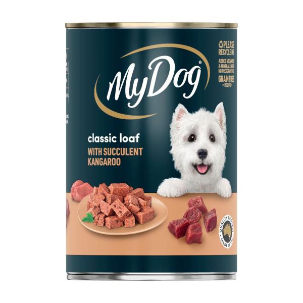 Classic Loaf With Succulent Kangaroo Can Wet Dog Food