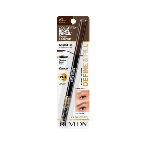 Colorstay #004 Dark Brown Brow Pencil