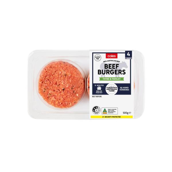 Beef And Thyme Burger