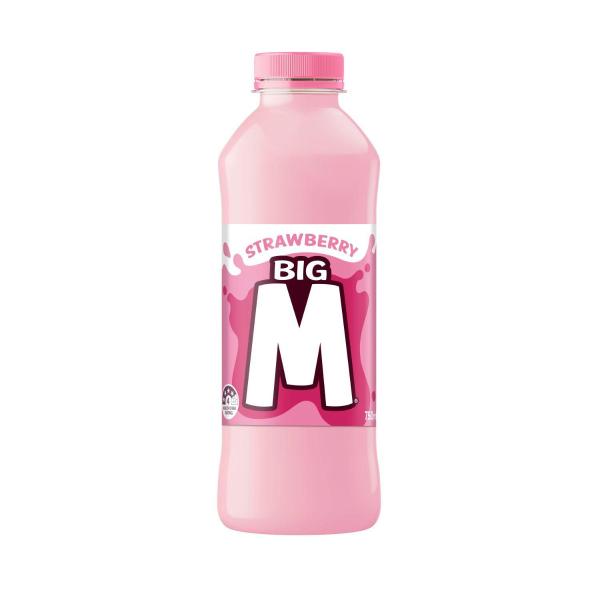 Strawberry Flavoured Milk Bottle