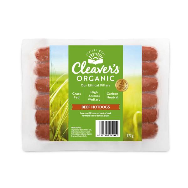 Grass-fed Beef Hotdogs Gluten Free